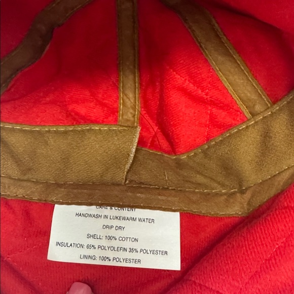 CARHARTT Rare Vintage Ear flap Hat Thermal A15Brown New With Tags! size Small - Picture 5 of 7